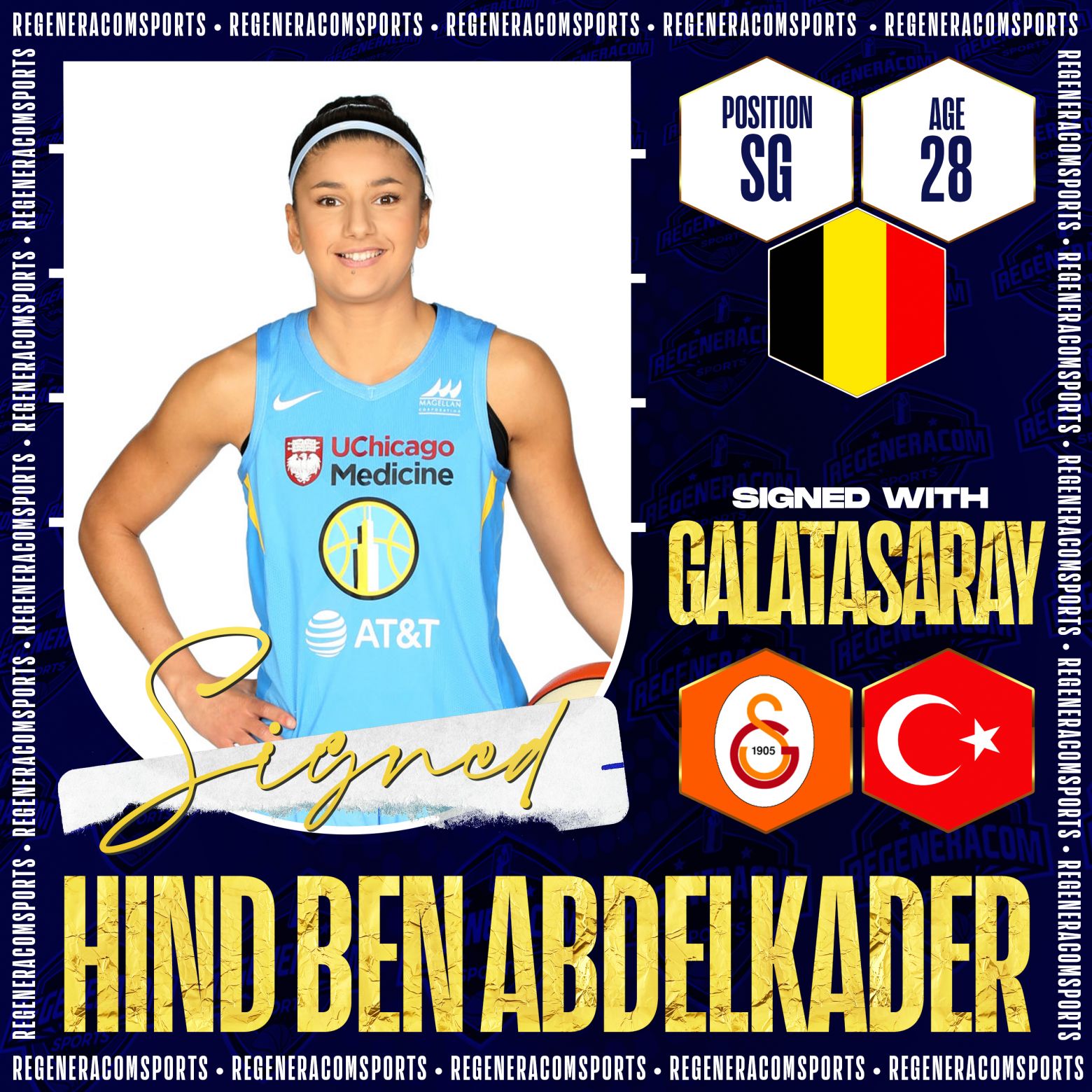 HIND BEN ABDELKADER has signed with Galatasaray for the 2022/23 season