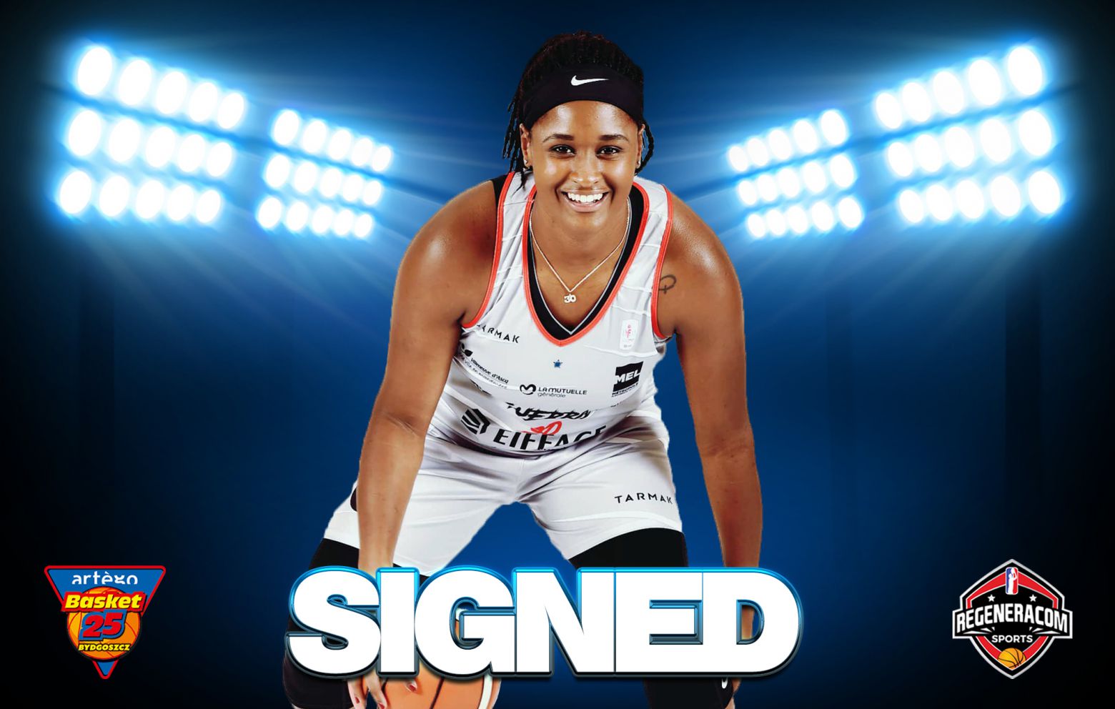 SHANTE EVANS has signed in Poland with Artego
