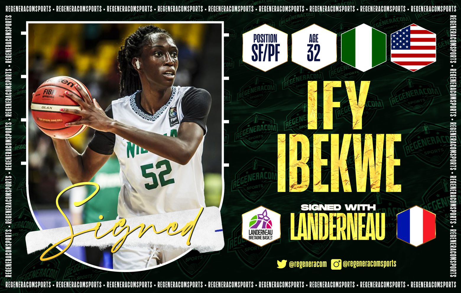 IFY IBEKWE ha firmado en Francia con Landerneau