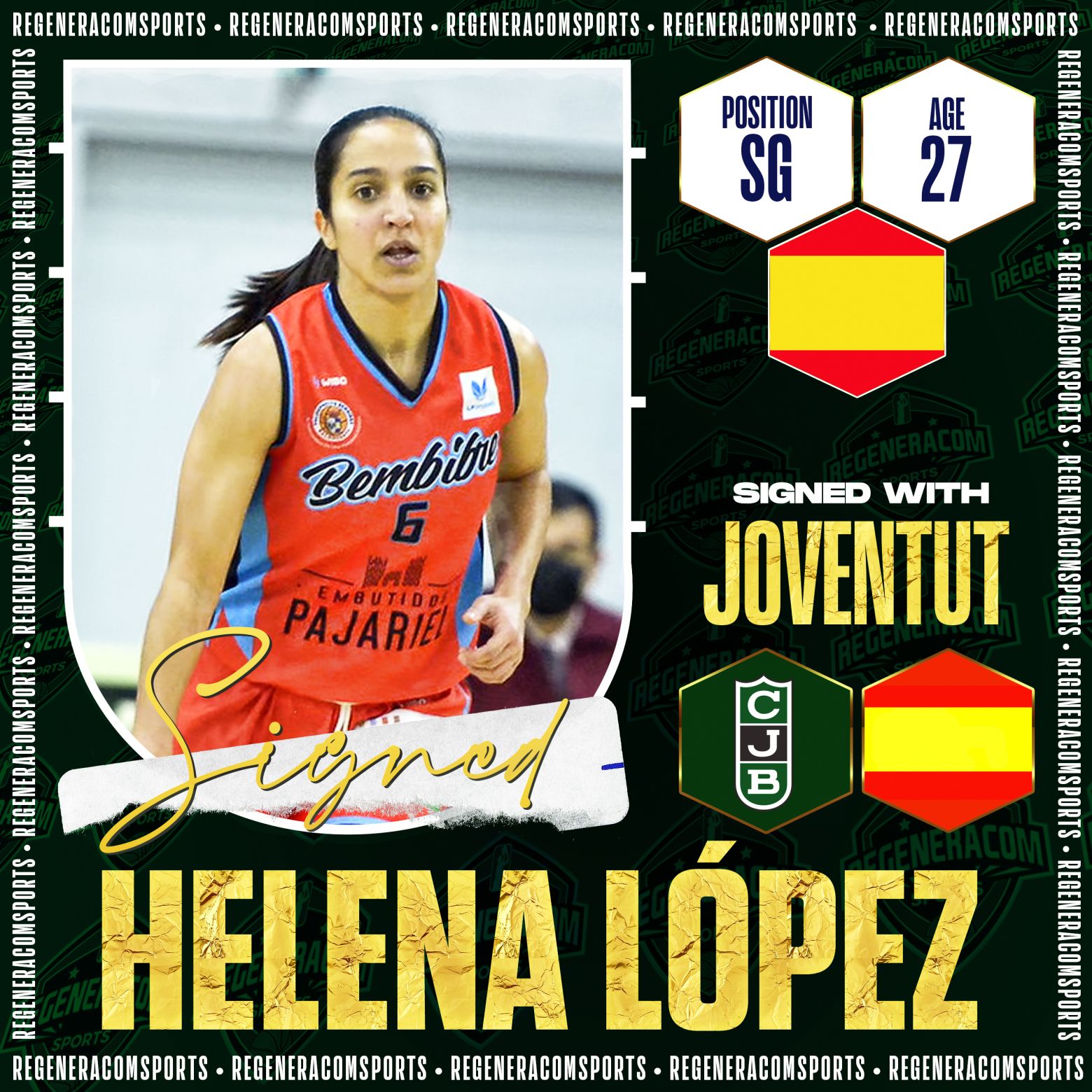 HELENA LÓPEZ has signed with Joventut Badalona for the 2023/24 season