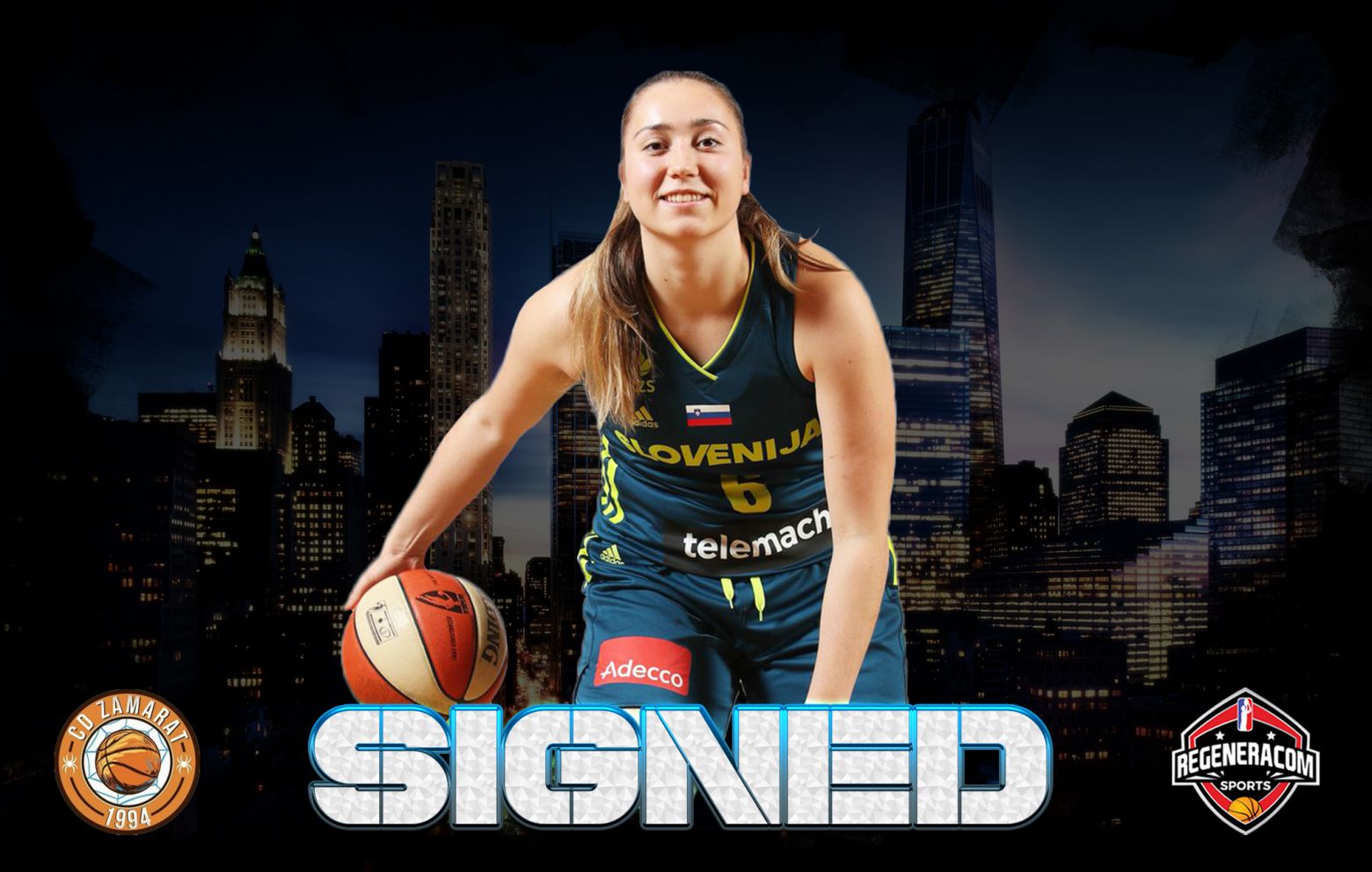 ANNAMARIA PREZELJ ha firmado en España con Zamarat