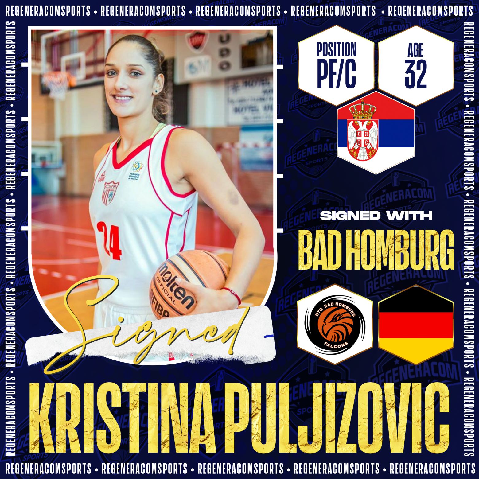 KRISTINA PULJIZOVIC ha firmado en Alemania con Bad Homburg