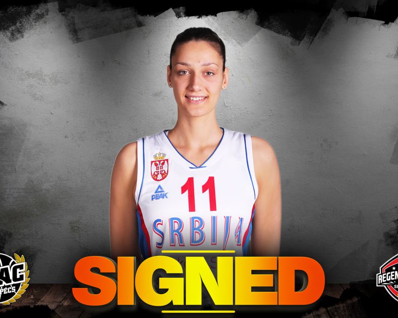 TIJANA AJDUKOVIC has signed in Hungary with PEAC Pécs
