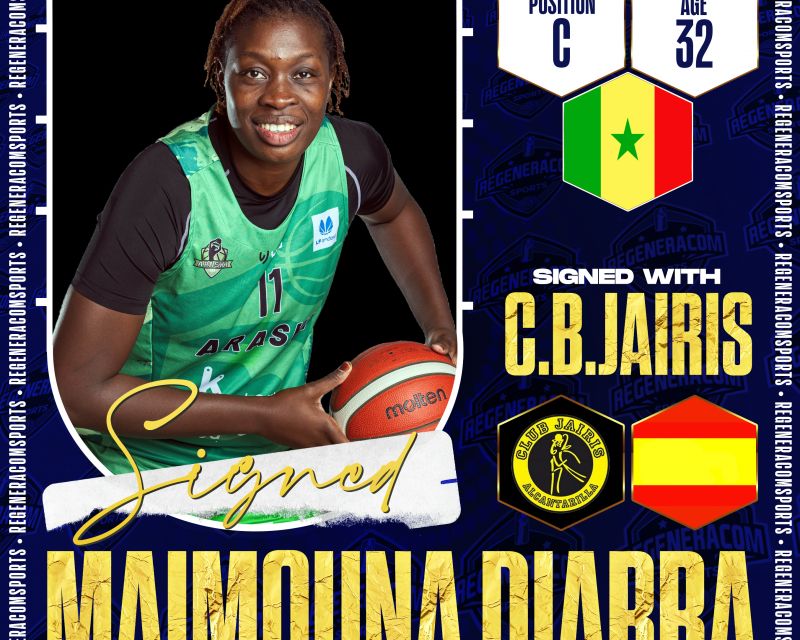 MAIMOUNA DIARRA has signed with C.B. Jairis for the 2023/24 season