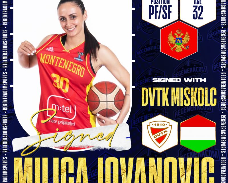 MILICA JOVANOVIC will continue in Miskolc during the 2021/22 season