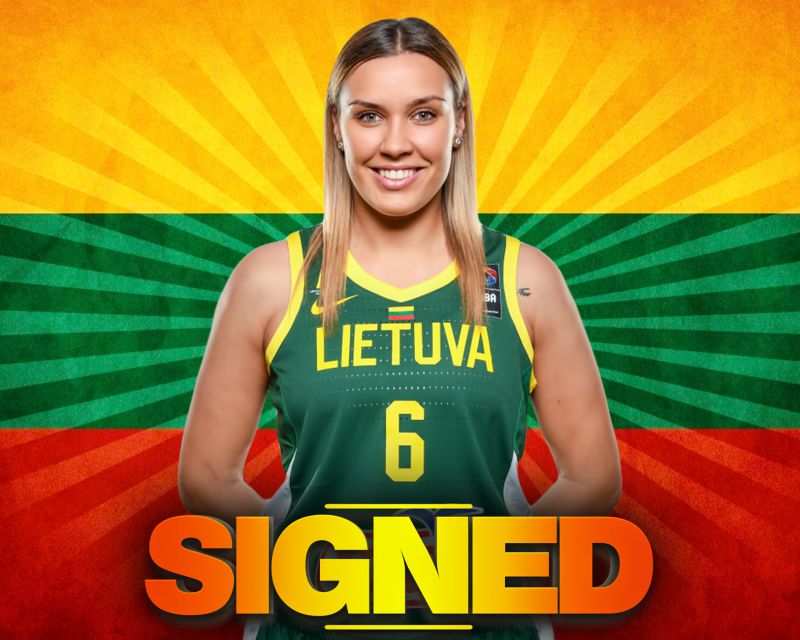 KAMILE NACICKAITE has signed with Regeneracom Sports