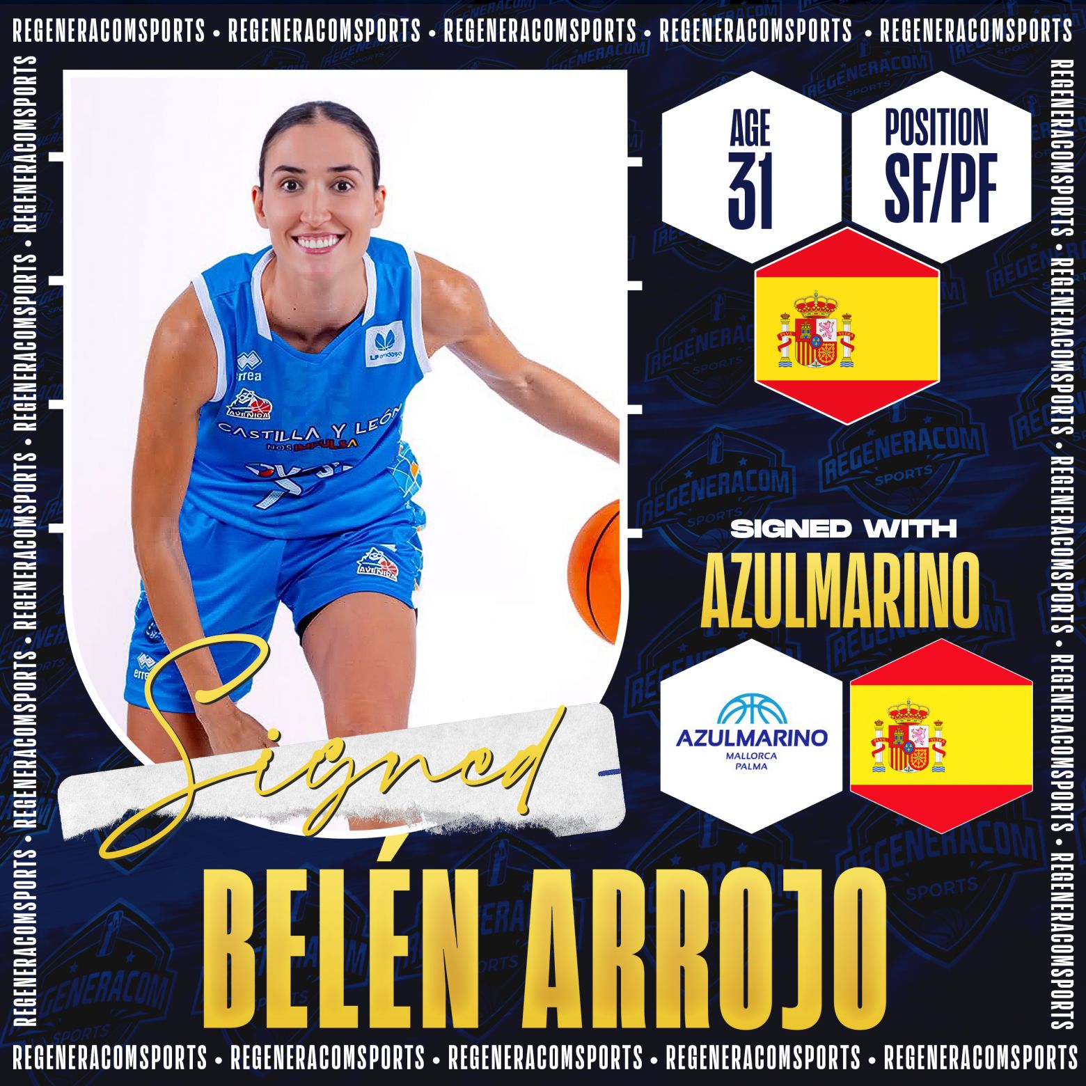 Belén Arrojo has signed with Azulmarino Mallorca for the 2026/27 season