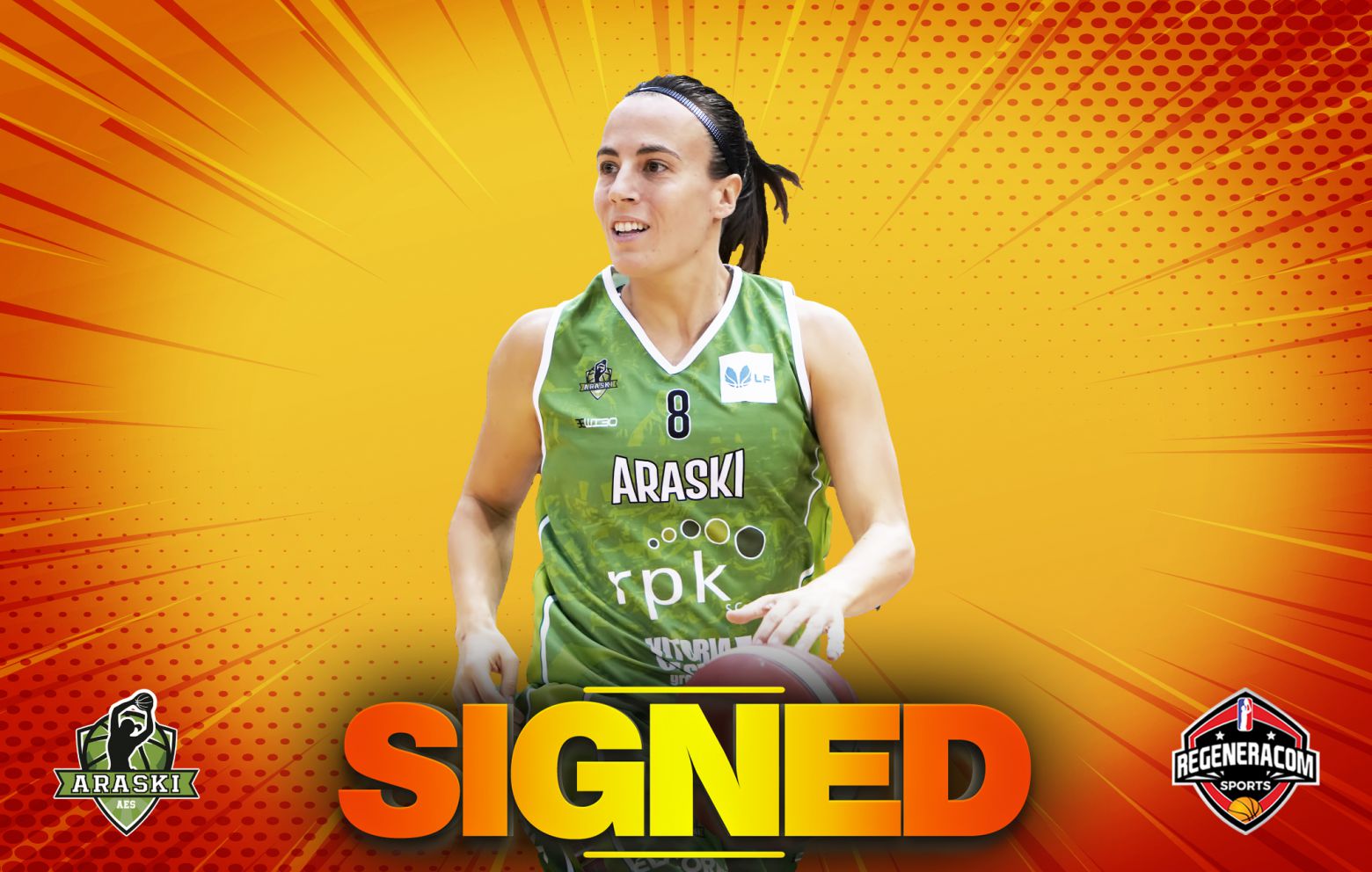 MARÍA ASURMENDI has signed in Spain with Araski