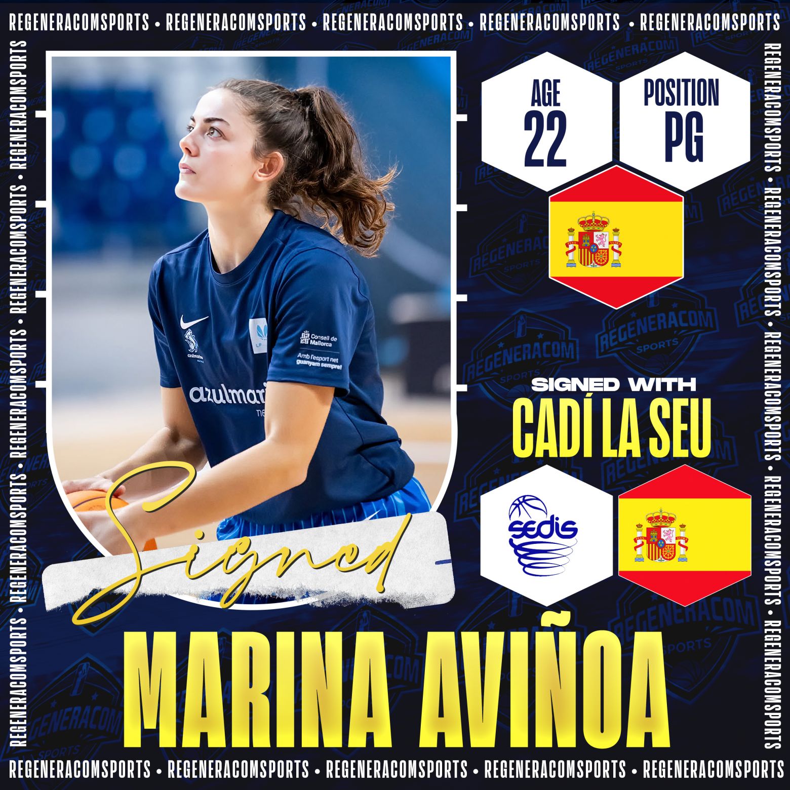 Marina Aviñoa has signed with Cadí La Seu for the 2026/27 season