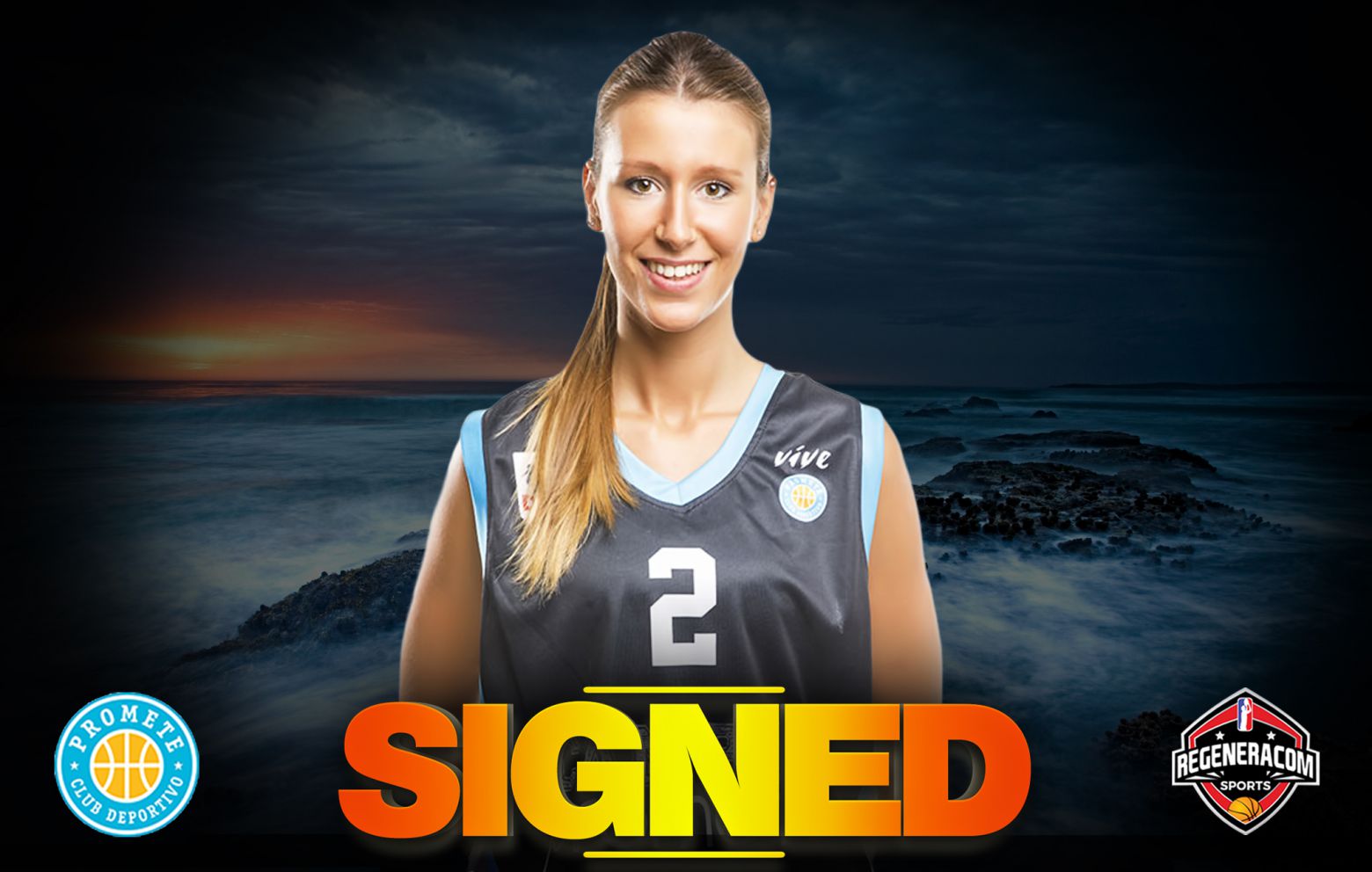 ANI CALVO has signed with Campus Promete