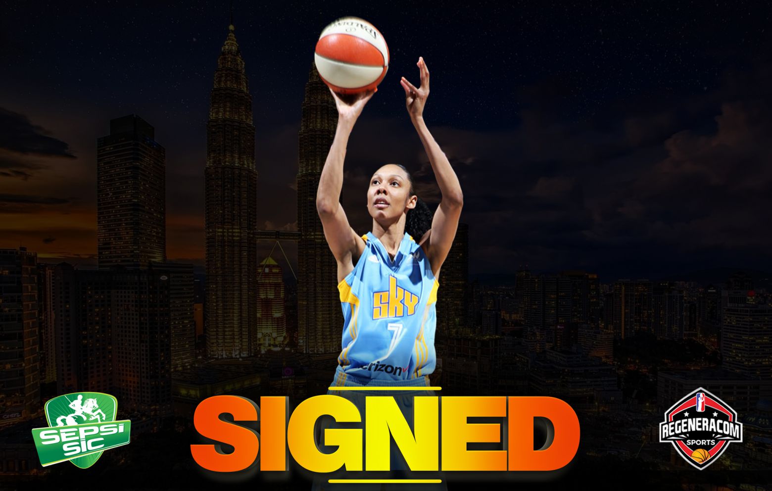 REBEKAH GARDNER has signed with Sepsi SIC