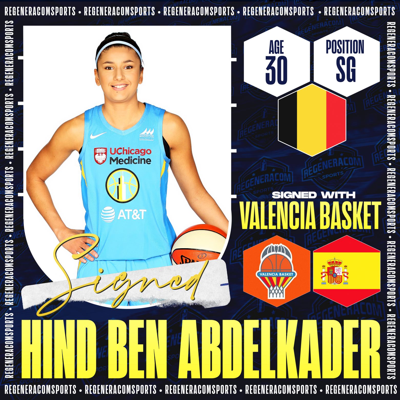 Hind Ben Abdelkader has signed with Valencia Basket
