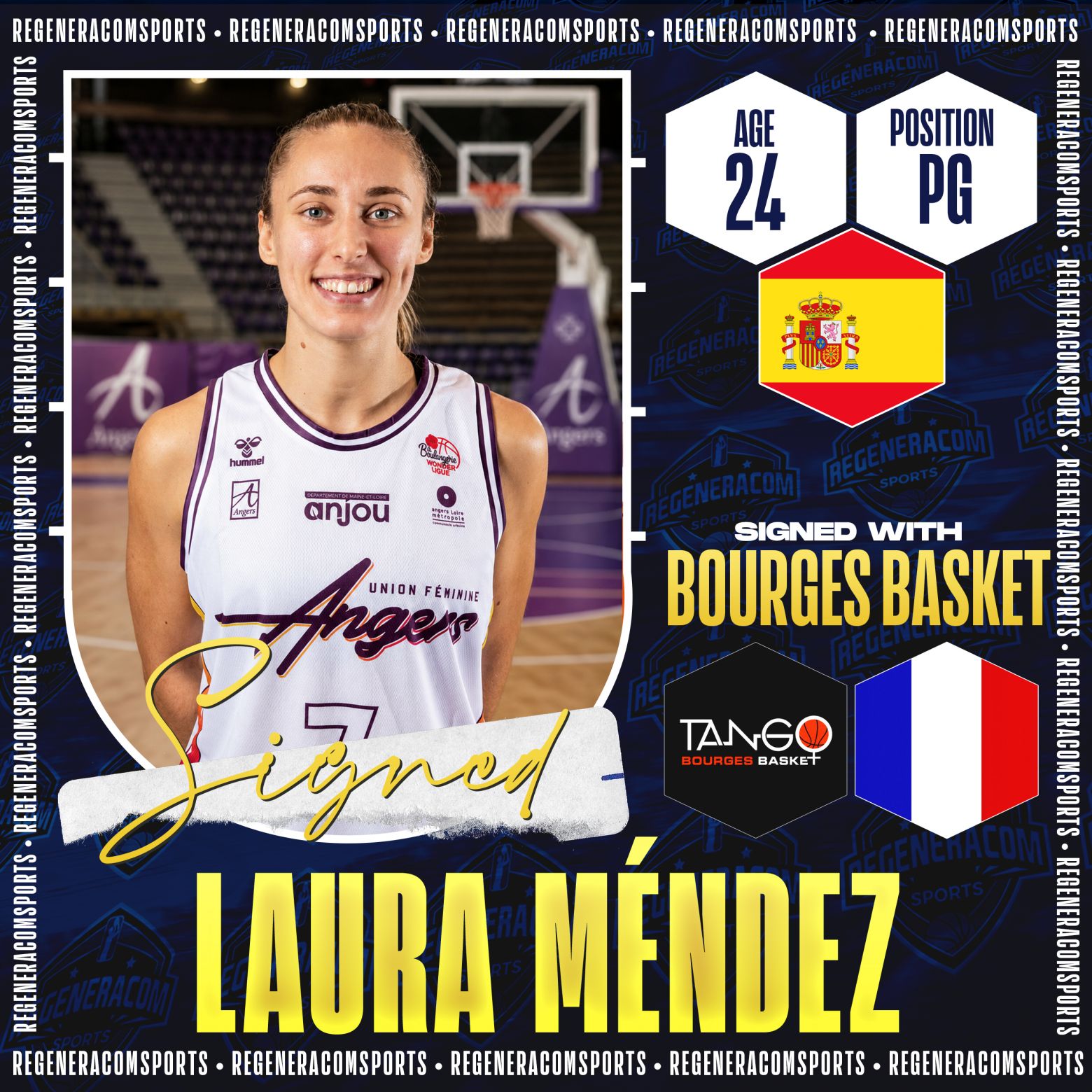 Laura Méndez ha firmado con Bourges para la temporada 2026/27