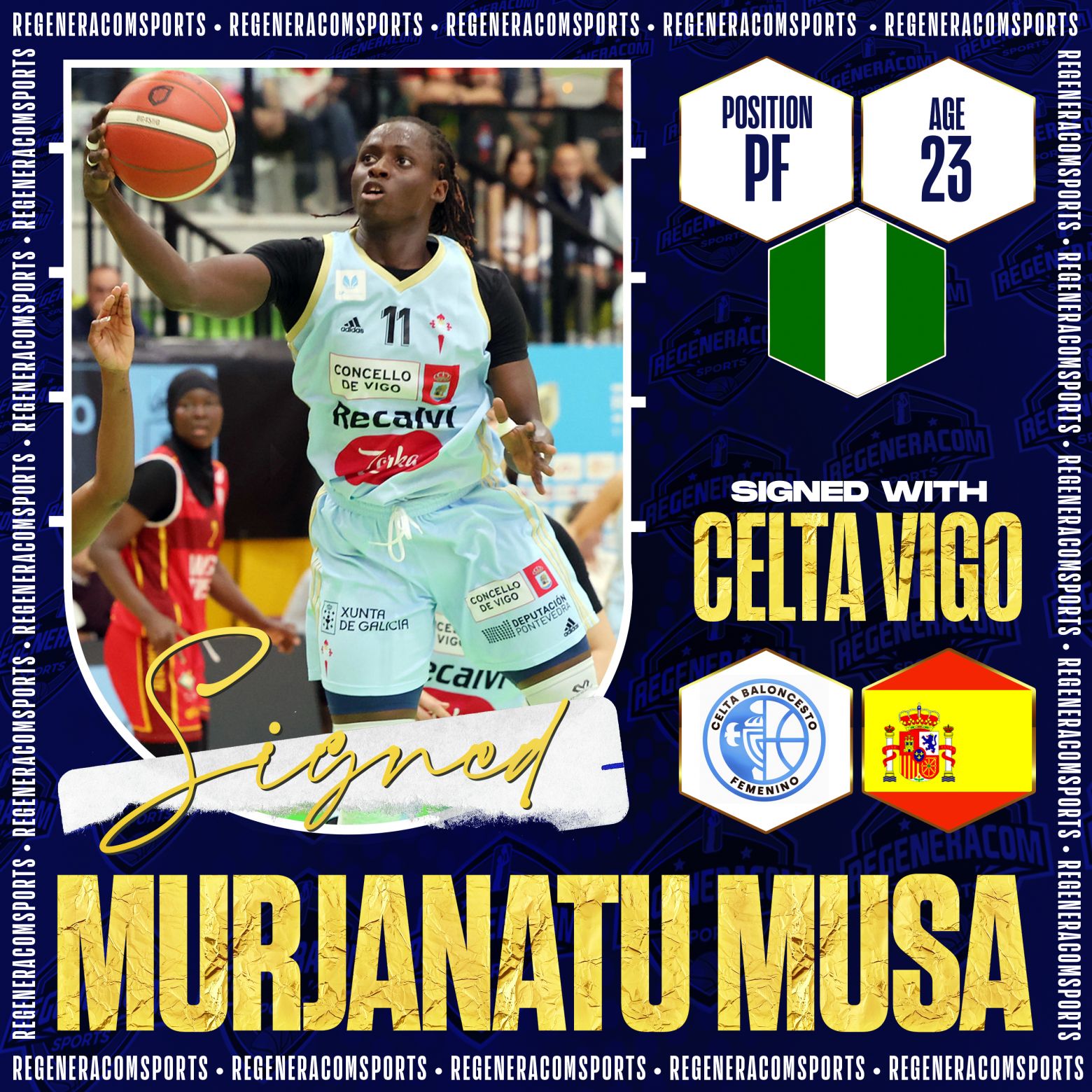 MURJANATU MUSA renueva con Celta Vigo para la temporada 2023/24
