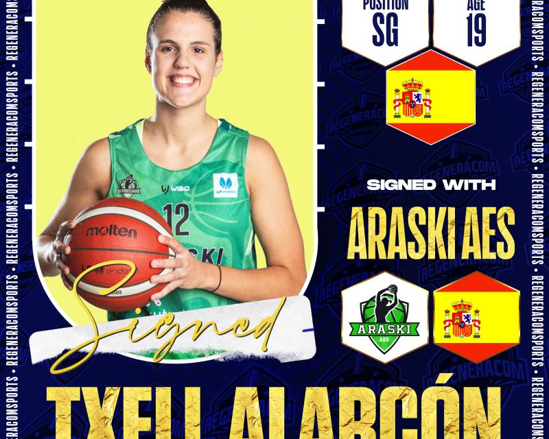 TXELL ALARCÓN will stay in Araski for the 2023/24 season