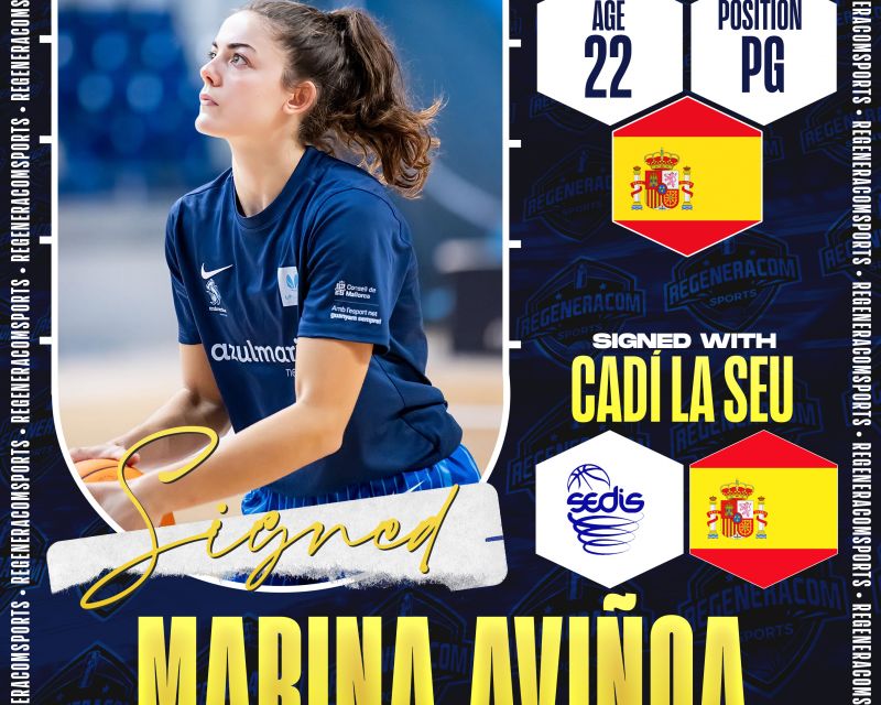 Marina Aviñoa has signed with Cadí La Seu for the 2026/27 season