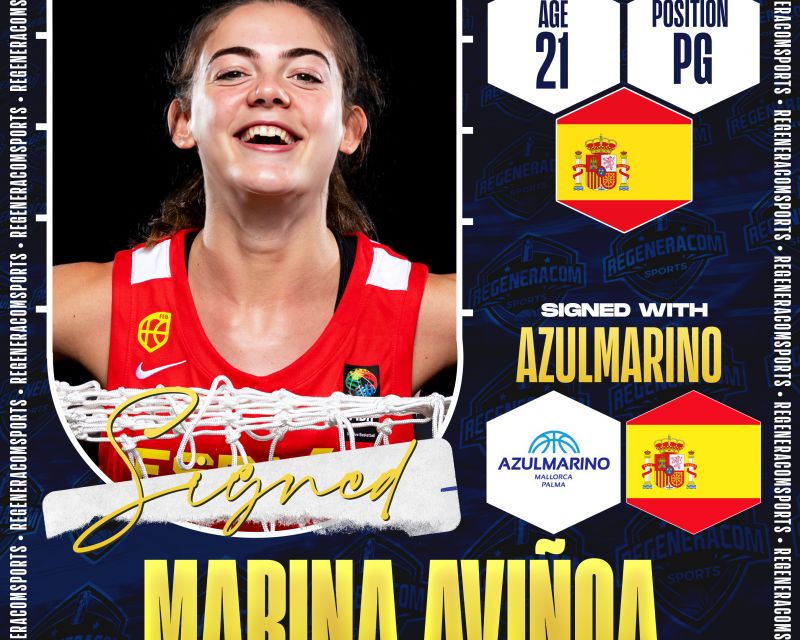 Marina Aviñoa has re-signed with Azulmarino Mallorca Palma for the 2025/26 season