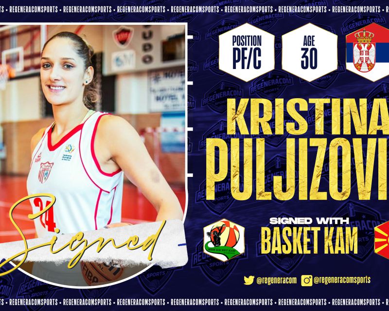 KRISTINA PULJIZOVIC has signed with Basket KAM for the 2021/22 season