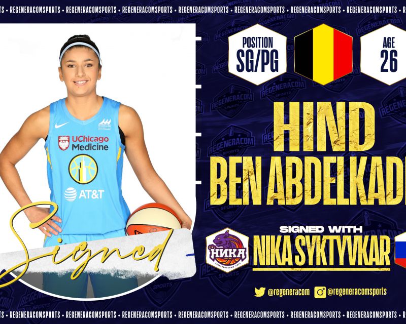 HIND BEN ABDELKADER has signed in Russia with NIKA Syktyvkar for the 2021/22 season