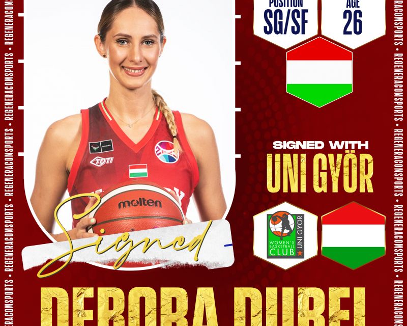 DEBORA DUBEI ha renovado con Uni Györ para la temporada 2023/24