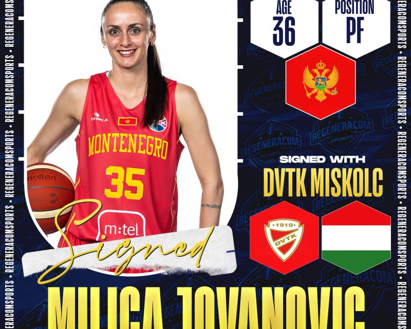 Milica Jovanovic has signed with DVTK Miskolc