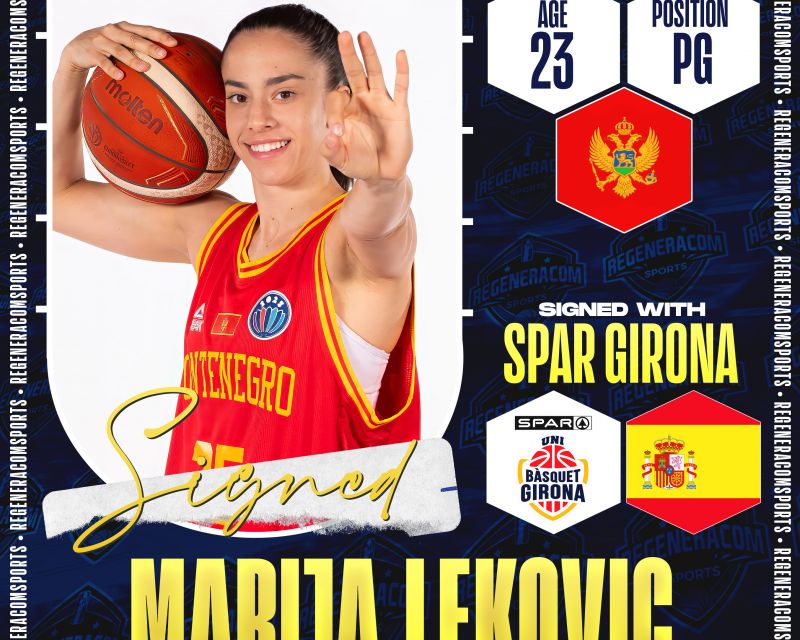 Marija Lekovic has signed with SPAR Girona for the 2026/27 season