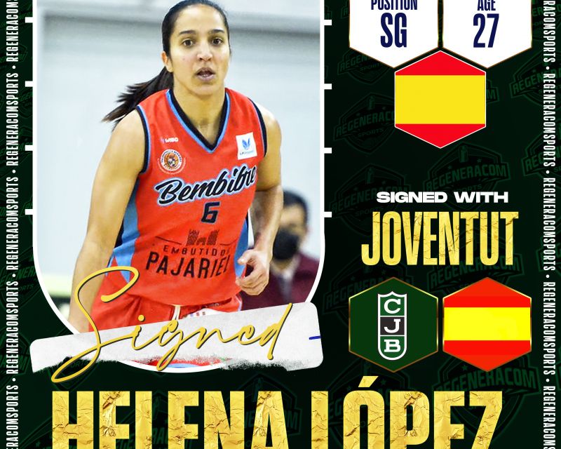 HELENA LÓPEZ ha firmado con el Joventut de Badalona para la temporada 2023/24