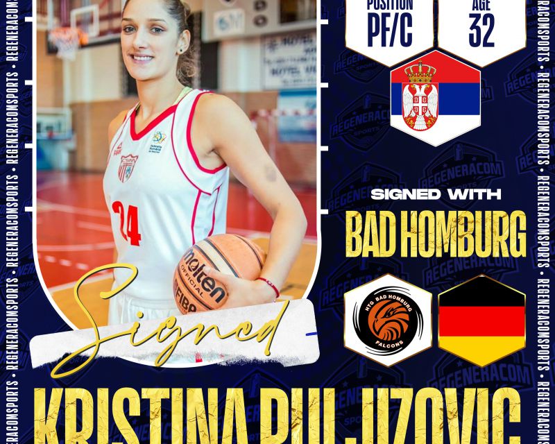 KRISTINA PULJIZOVIC has signed in Germany with Bad Homburg